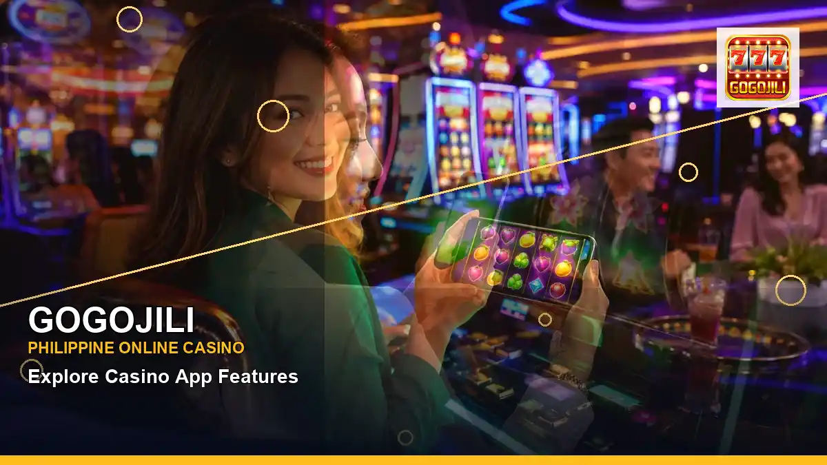 GOGOJILI VIP casino rewards in a left-diagonal scene for the GOGOJILI brand search, casino access, games, account help and