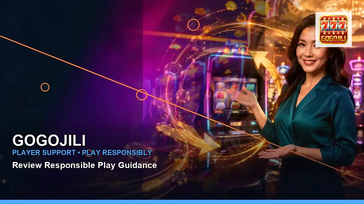 GOGOJILI high-energy casino cashback rewards in a right-framed layout for Philippine players